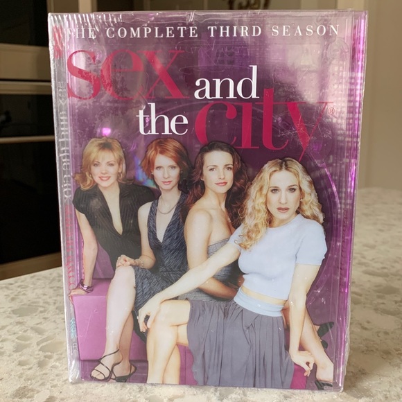 Time Warner Other - 🆕 SEX AND THE CITY Complete 3rd Season DVD sealed